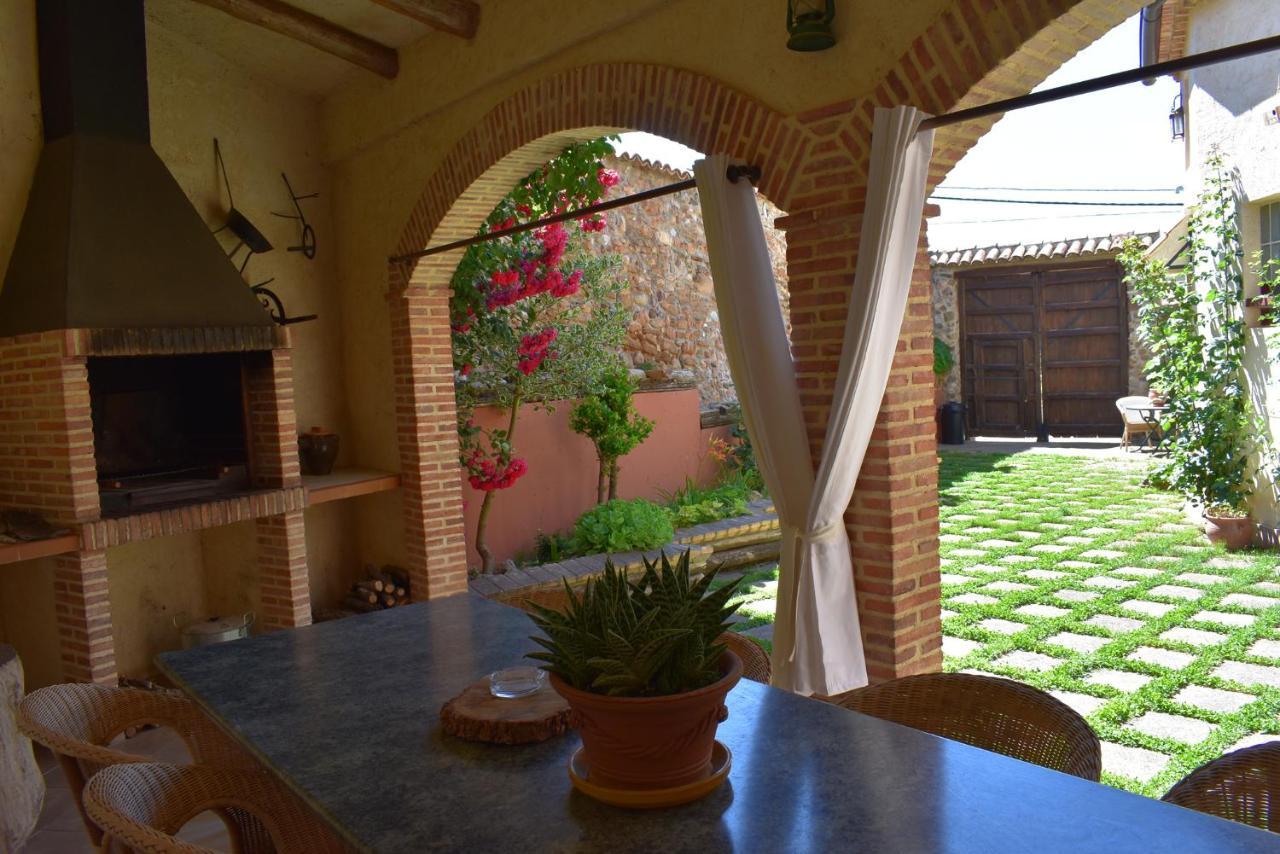 La Casa Del Azafran Villa Villanueva del Rebollar de la Sierra Bagian luar foto