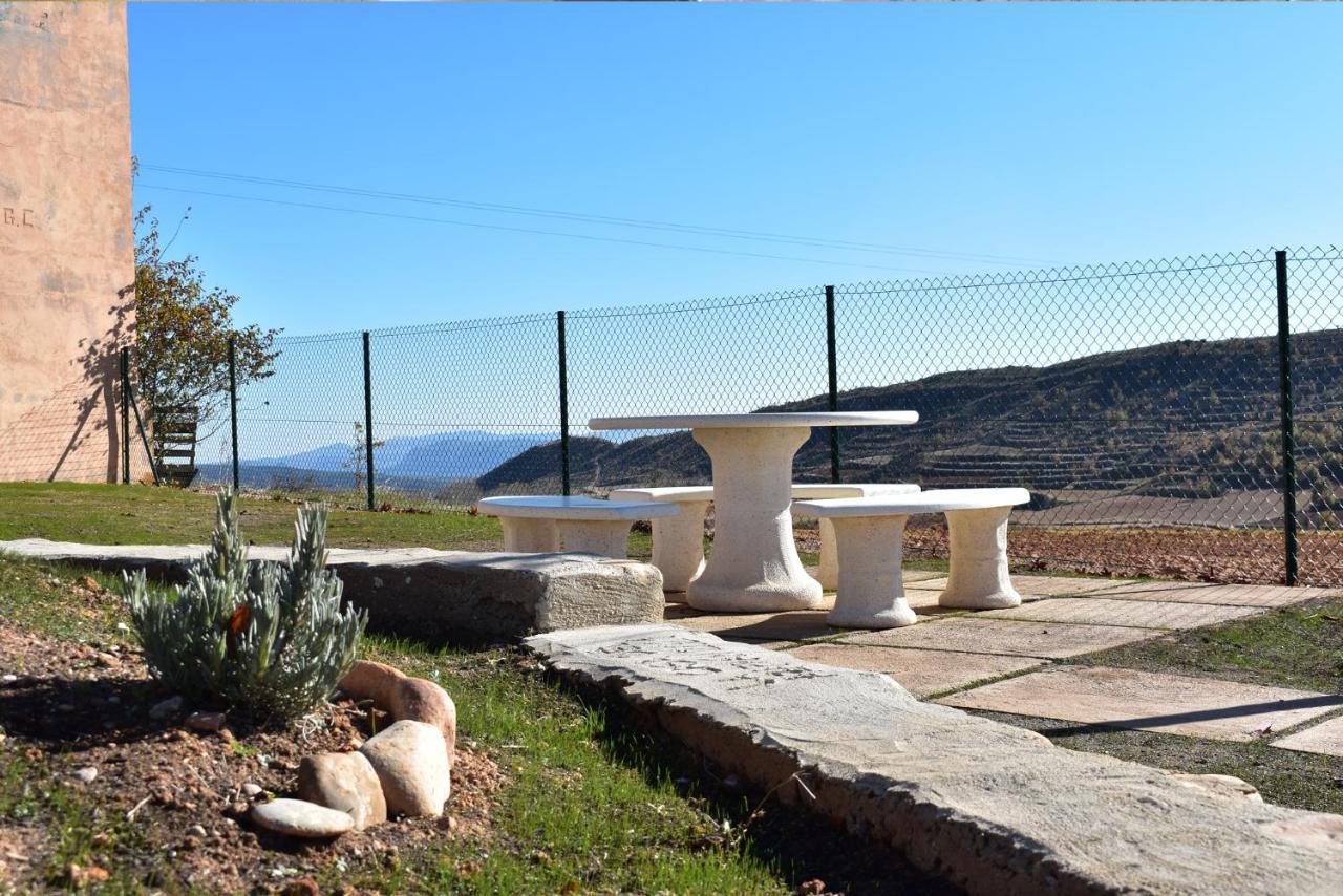 La Casa Del Azafran Villa Villanueva del Rebollar de la Sierra Bagian luar foto