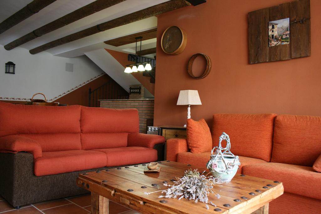 La Casa Del Azafran Villa Villanueva del Rebollar de la Sierra Ruang foto